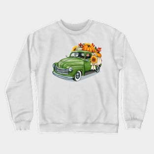 Fall - Pickup full Pumpkins Crewneck Sweatshirt